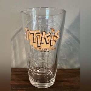 Tikis Grill and Bar Waikiki "1944 Mai Tai" 6” Glass Pint Hawaii Tiki Hut